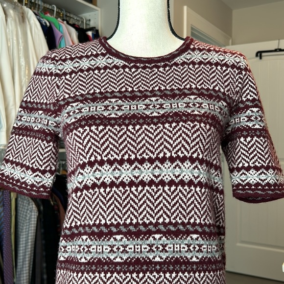 Lauren by Ralph Lauren Cashmere blend fair island sweater dress small - Picture 2 of 6